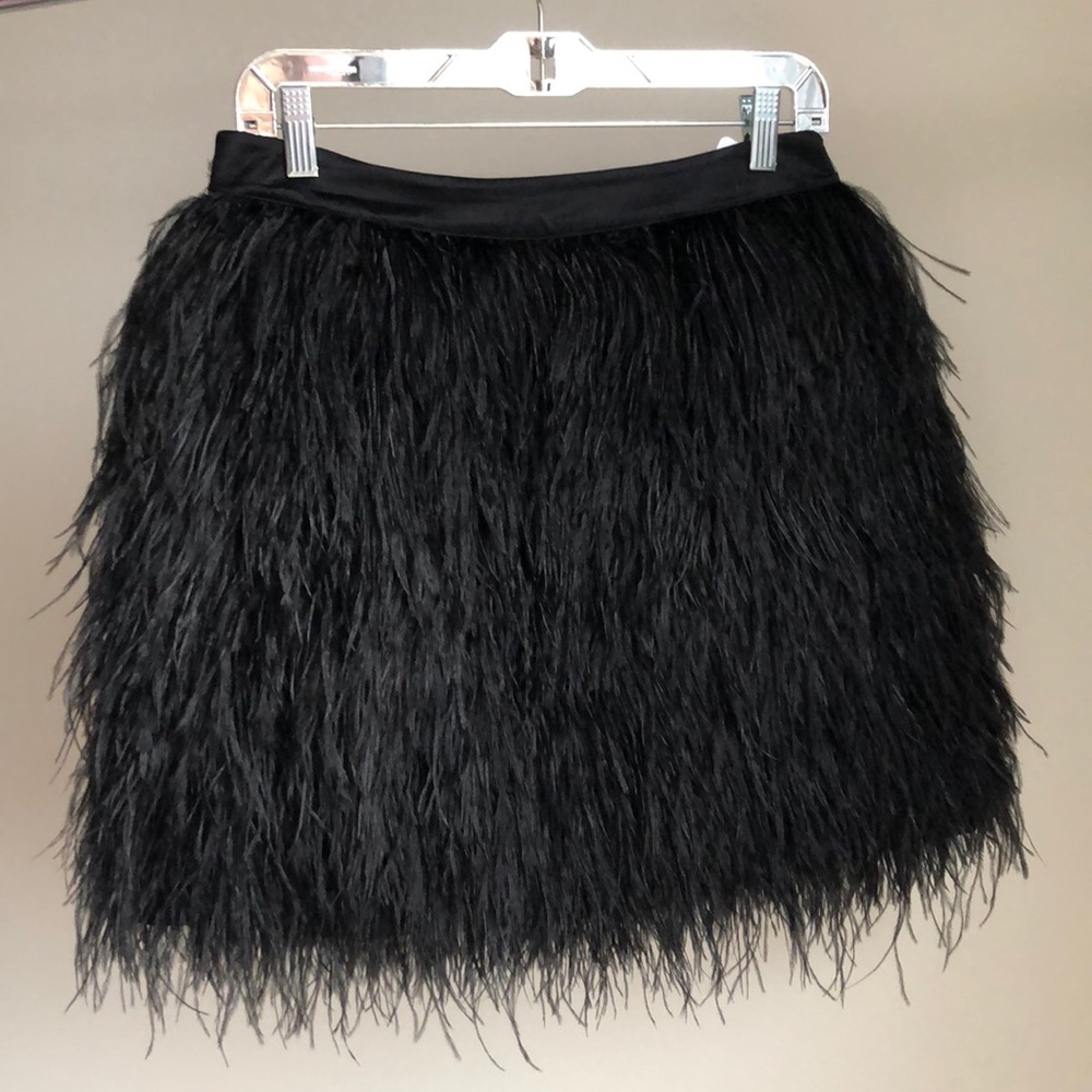 Kate Spade Marybelle Ostrich Miniskirt 🦆